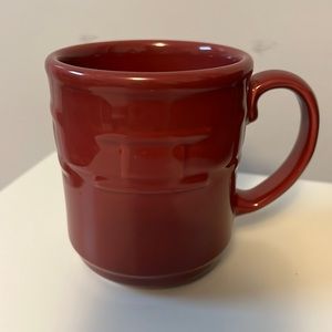 Woven Traditions Paprika Longaberger Mug